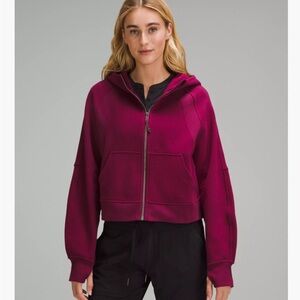 lululemon athletica Purple Plush Zip-Up Jacket